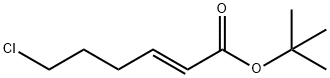 (E)-TERT-BUTYL 6-CHLOROHEX-2-ENOATE, 188818-68-0, 结构式