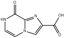 Imidazo[1,2-a]pyrazine-2-carboxylic acid, 7,8-dihydro-8-oxo- Structure