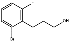 3-(2-溴-6-氟苯基)丙-1-醇, 1891959-38-8, 结构式