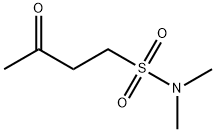 N,N-dimethyl-3-oxobutane-1-sulfonamide Struktur
