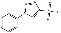 1H-1,2,3-Triazole-4-sulfonyl chloride, 1-phenyl- Structure