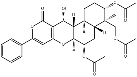 苯基吡喃菌素 A, 189564-20-3, 结构式