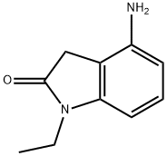4-amino-1-ethyl-2,3-dihydro-1H-indol-2-one Structure