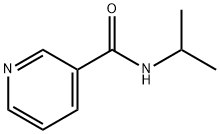 3-Pyridinecarboxamide, N-(1-methylethyl)- Struktur