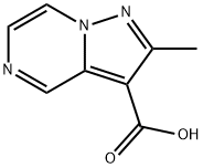 2-methylpyrazolo[1,5-a]pyrazine-3-carboxylic acid 结构式