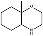 2H-1,4-Benzoxazine,octahydro-8a-methyl- Struktur