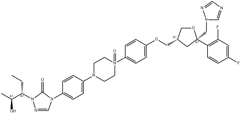 Posaconazole Impurity 49 Structure