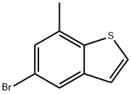 5-Bromo-7-methylbenzo[b]thiophene, 19076-18-7, 结构式
