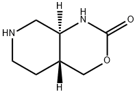 (4AR,8AS)-六氢-1H-吡啶并[3,4-D][1,3]噁嗪-2(4H)-酮 结构式