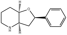 rac-(2R,3aR,7aR)-2-phenyl-octahydrofuro[3,2-b]pyridine Structure
