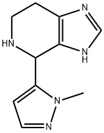 1909305-07-2 5-{1H,4H,5H,6H,7H-imidazo[4,5-c]pyridin-4-yl}-1-methyl-1H-pyrazole