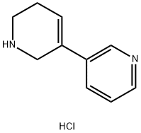 3-(1,2,5,6-tetrahydropyridin-3-yl)pyridine dihydrochloride Struktur