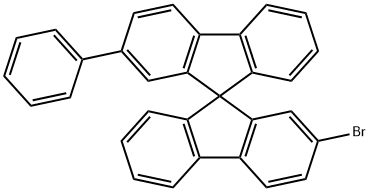 9,9′-Spirobi[9H-fluorene], 2-bromo-2′-phenyl- Structure