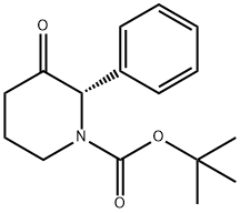1-Piperidinecarboxylic acid, 3-oxo-2-phenyl-, 1,1-dimethylethyl ester, (2S)-