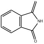 2,3-dihydro-3-methylidene-1H-isoindol-1-one Struktur