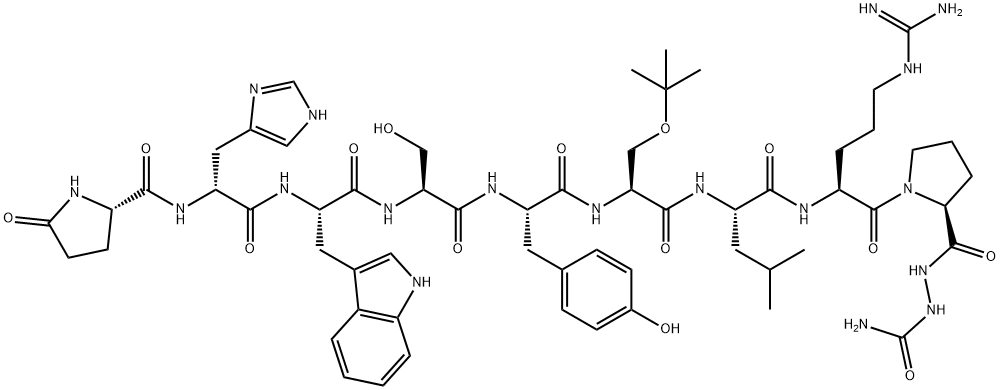 Goserelin EP Impurity G ((D-His2)-Goserelin) Struktur