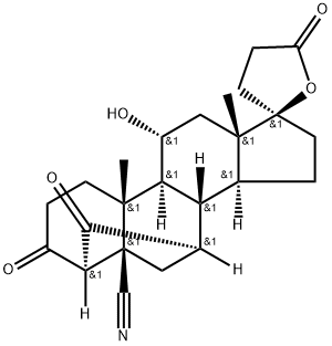 Eplerenone intermediate A1 Struktur