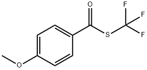 4-甲氧基苯甲酸三氟甲硫基酯, 1927969-11-6, 结构式