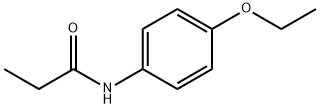 Propanamide, N-(4-ethoxyphenyl)- Struktur
