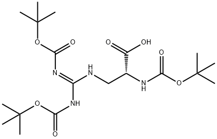 Boc-D-Alg(Boc)2-OH Structure