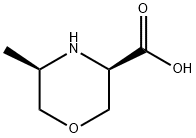 3-Morpholinecarboxylic acid, 5-methyl-, (3R,5R)-|