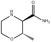 3-Morpholinecarboxamide,2-methyl-,(2S,3R)- Structure