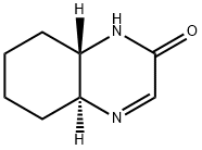 (4aS,8aS)-4a,5,6,7,8,8a-hexahydroquinoxalin-2(1H)-one 结构式