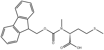 FMOC-N-ME-D-MET-OH, 1932384-22-9, 结构式