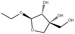 Ethyl β-D-apiofuranoside Structure