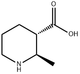 (2R,3S)-2-Methyl-piperidine-3-carboxylic acid Structure