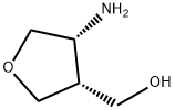 (3R,4R)-(4-Amino-tetrahydro-furan-3-yl)-methanol Structure