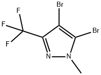 4,5-二溴-1-甲基-3-三氟甲基吡唑, 1934681-58-9, 结构式
