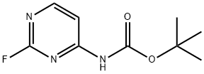 Carbamic acid, N-(2-fluoro-4-pyrimidinyl)-, 1,1-dimethylethyl ester,1935183-76-8,结构式