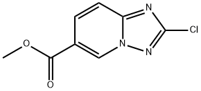 METHYL 2-CHLORO-[1,2,4]TRIAZOLO[1,5-A]PYRIDINE-6-CARBOXYLATE(WX130456) Struktur