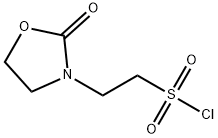 2-(2-oxo-1,3-oxazolidin-3-yl)ethane-1-sulfonyl chloride 结构式