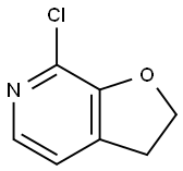 7-氯-2,3-二氢氟[2,3-C]吡啶, 193605-53-7, 结构式