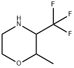 Morpholine, 2-methyl-3-(trifluoromethyl)- Struktur