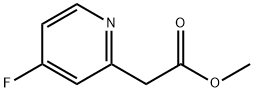 methyl 2-(4-fluoropyridin-2-yl)acetate Struktur