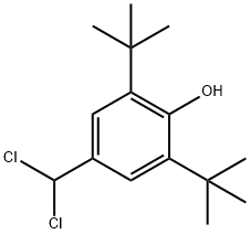 Phenol, 4-(dichloromethyl)-2,6-bis(1,1-dimethylethyl)- Structure