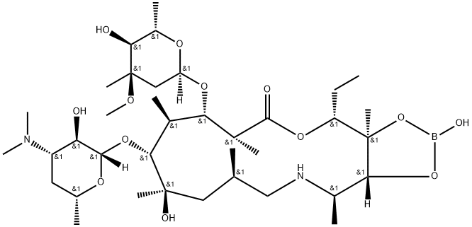 阿奇霉素杂质, 194809-66-0, 结构式
