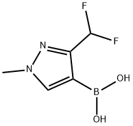 [3-(difluoromethyl)-1-methyl-pyrazol-4-yl]boronic acid|3-(二氟甲基)-1-甲基-吡唑-4-基]硼酸