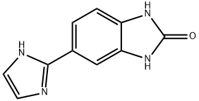 5-(1H-imidazol-2-yl)-2,3-dihydro-1H-1,3-benzodiazol-2-one 结构式