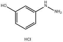 Phenol, 3-hydrazinyl-, hydrochloride (1:2) Structure