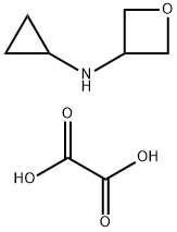 N-cyclopropyloxetan-3-amine oxalate Structure