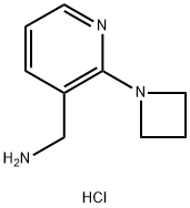 (2-(Azetidin-1-yl)pyridin-3-yl)methanamine dihydrochloride Structure