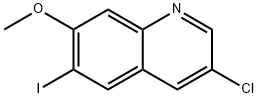 3-chloro-6-iodo-7-methoxyquinoline,1965260-67-6,结构式