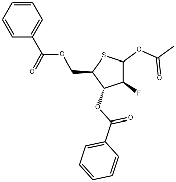 197647-16-8 1-O-acetyl-2-deoxy-3,5-di-O-benzoyl-2-fluoro-4-thio-D arabinofuranone
