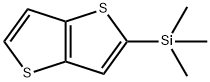 Thieno[3,2-b]thiophene, 2-(trimethylsilyl)- Structure