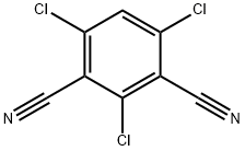 2,4,6-三氯间苯二甲腈,19861-59-7,结构式