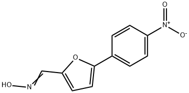 N-{[5-(4-Nitrophenyl)furan-2-yl]methylidene}hydroxylamine Structure
